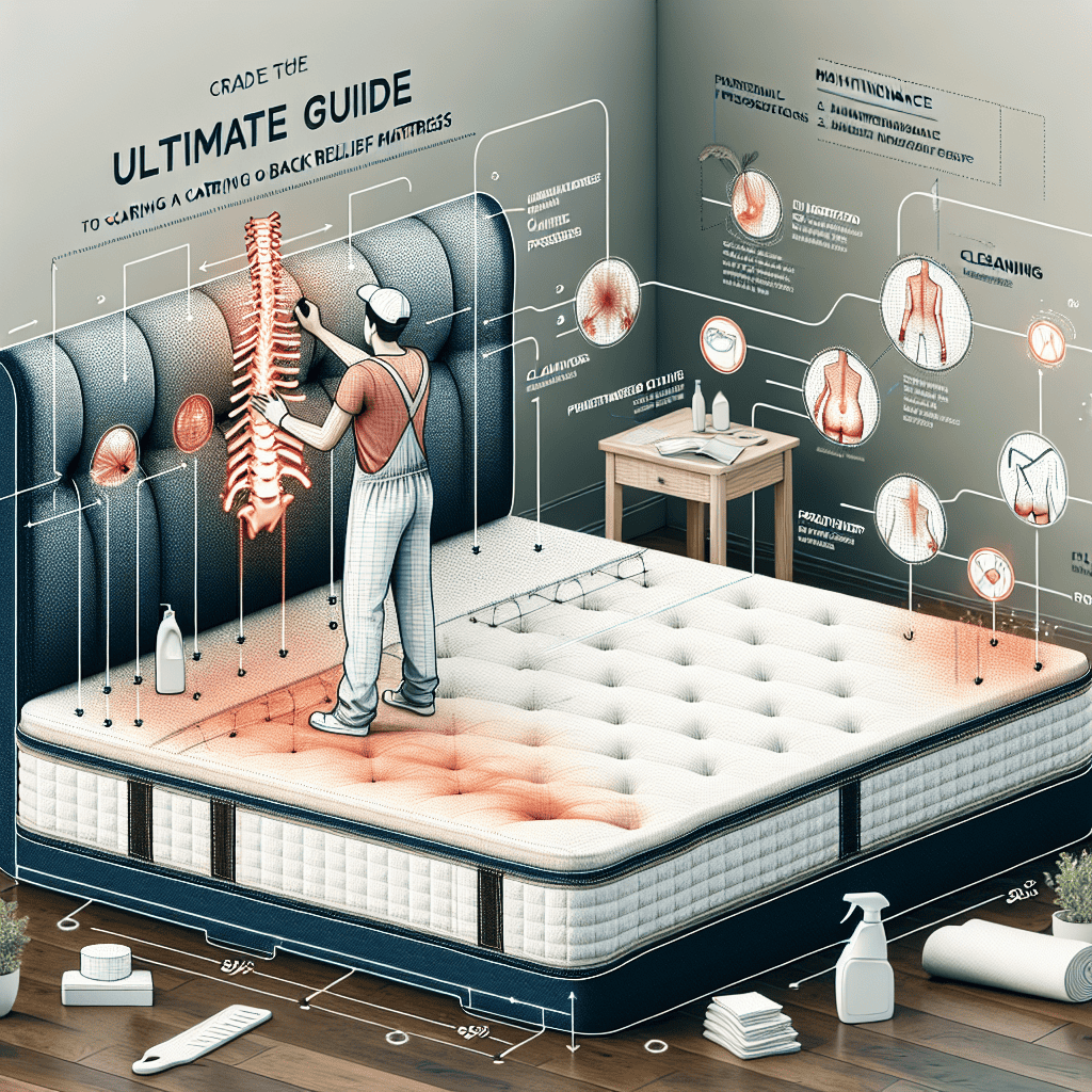 The Ultimate Guide To Caring For Your Back Pain Relief Mattress
