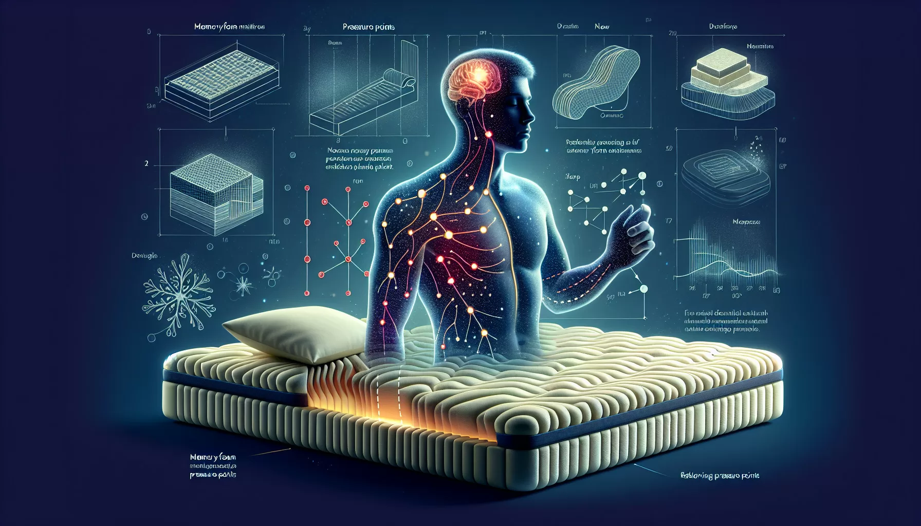 How Memory Foam Mattresses Relieve Pressure Points