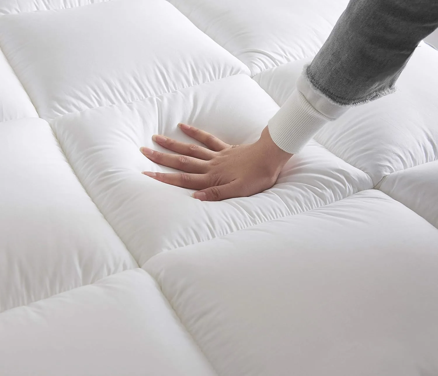 COMFORT BOOST™ Extra Thick Cooling Mattress Topper Review